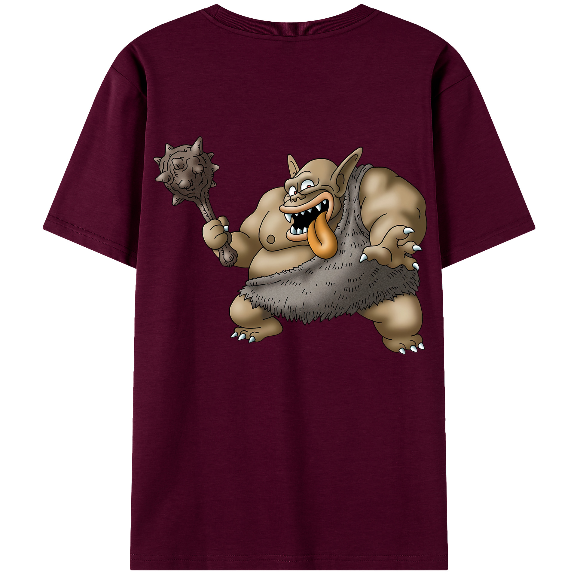 （画像用） ドラゴンクエスト Doragon Kuesuto Dragon Quest レディース半袖Tシャツ(バックプリント)